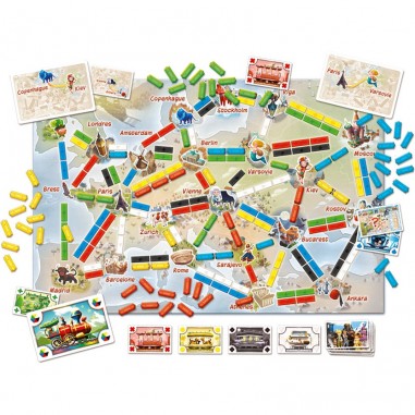 Mon Premier Voyage Europe - Les Aventuriers du Rail - Asmodee