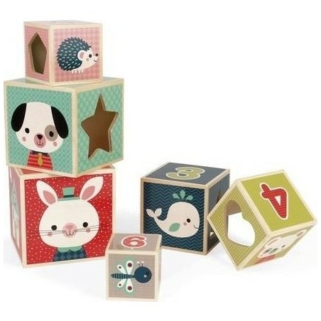 Pyramide 6 Cubes - Baby Forest