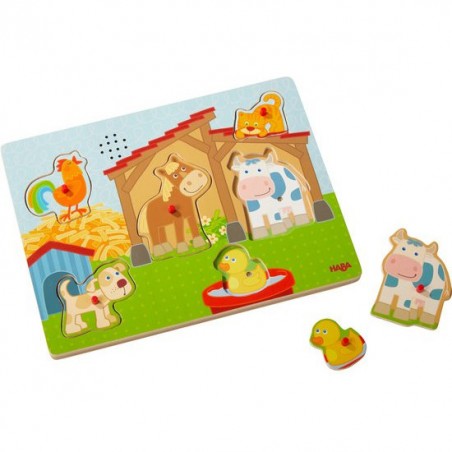 Puzzle musical Campagne - Un jeu - Haba