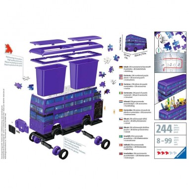 Puzzle 3D Magicobus Harry Potter - 244 pcs - Ravensburger