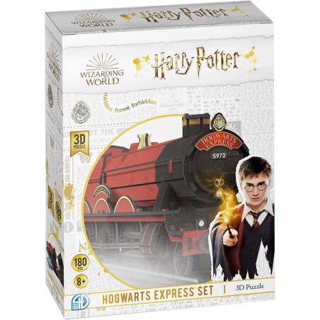 Puzzle 3d 180 pièces harry potter : le poudlard express - asmodée - Asmodee
