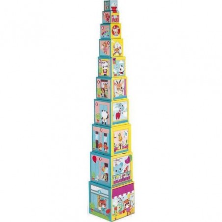 Pyramide Carrés City Friends