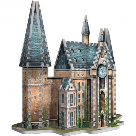 Puzzle 3D Harry Potter Poudlard : La Tour de L'Horloge - 420 pièces - Puzzle - Wrebbit 3d