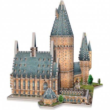 Puzzle 3D Harry Potter Poudlard : La Grande Salle - 850 pièces - Puzzle - Wrebbit 3d