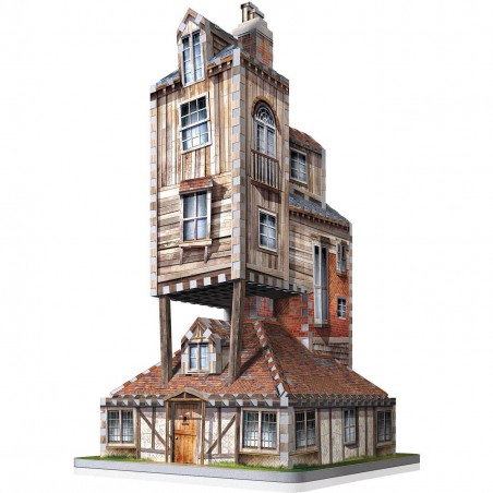 Puzzle 3D Harry Potter Le Terrier : La Maison des Weasley - 415 pièces - Puzzle - Wrebbit 3d