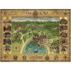 Puzzle Harry Potter La Carte de Poudlard Minalima - 1500 pièces - Puzzle - RAVENSBURGER 2