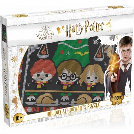 Puzzle Harry Potter Vacances à Poudlard - 1000 pièces - Puzzle - Winning Moves