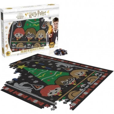 Puzzle Harry Potter Vacances à Poudlard - 1000 pièces - Puzzle - Winning Moves