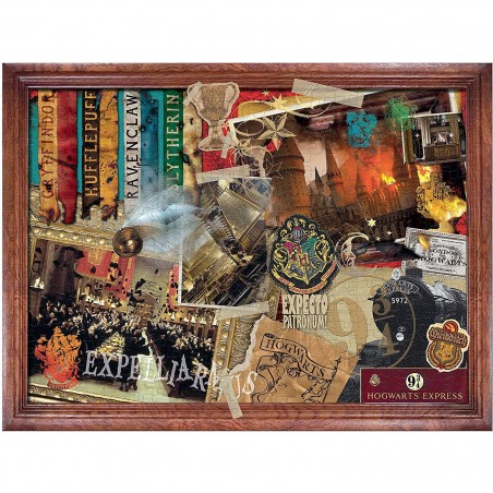 Puzzle Harry Potter Hogwarts Poudlard - 1000 pièces - Puzzle - Winning Moves