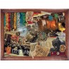 Puzzle Harry Potter Hogwarts Poudlard - 1000 pièces - Winning Moves