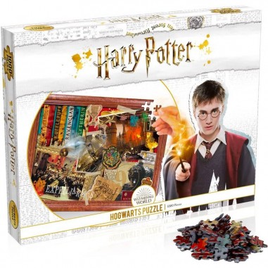 Puzzle Harry Potter Hogwarts Poudlard - 1000 pièces - Puzzle - Winning Moves