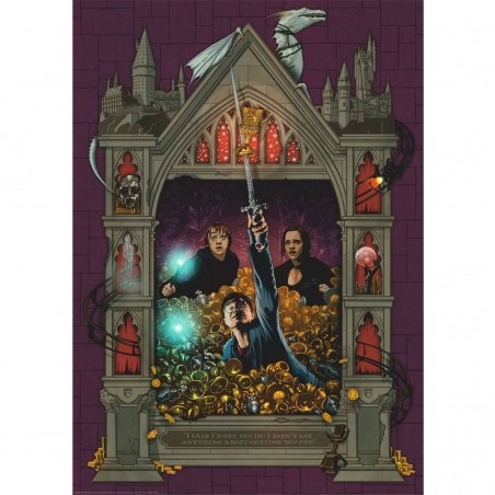 Puzzle Harry Potter et les Reliques de la Mort Ii Minalima - 1000 pièces - Puzzle - RAVENSBURGER