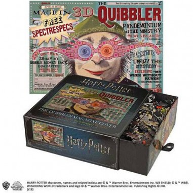 Puzzle Harry Potter Couverture du Magazine le Chicaneur - 1000 pièces - The Noble Collection