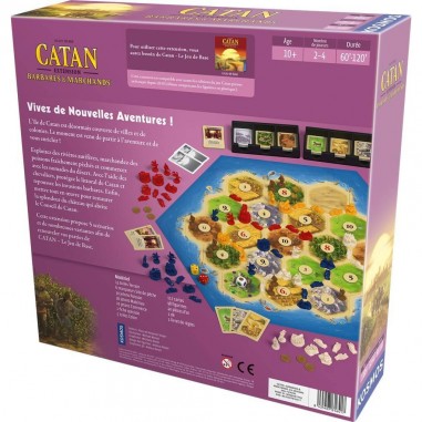 Catan - Barbares et Marchands - Jeu de société - Kosmos - Asmodee