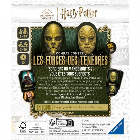 Loup Garou pour une Nuit - Harry Potter - Jeux de société - RAVENSBURGER