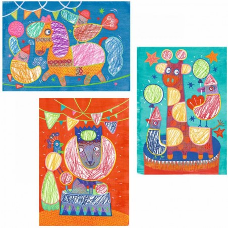 Loisirs créatifs Djeco - coloriage et pochoirs