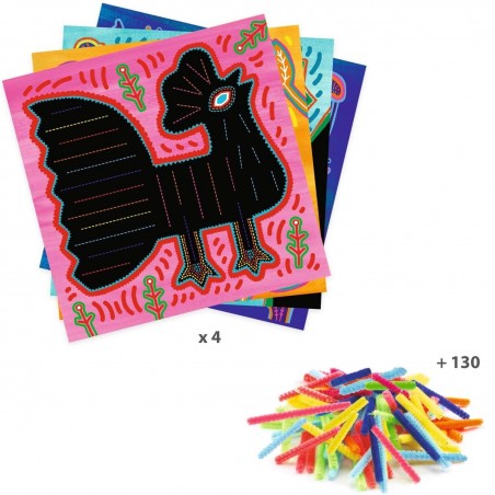 Art Kuna et fils chenilles Tout doux - Djeco