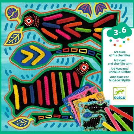 Art Kuna et fils chenilles Tout doux - Djeco