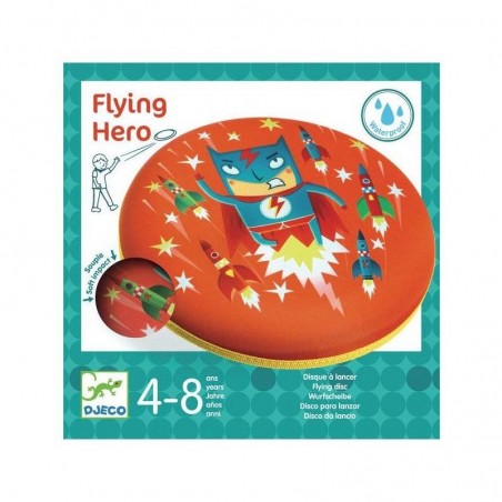 Disque à lancer flying Hero - frisbee - Djeco