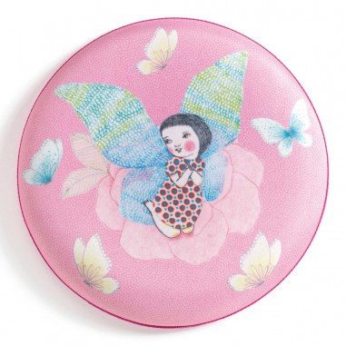 Disque à lancer flying girl - frisbee - Djeco