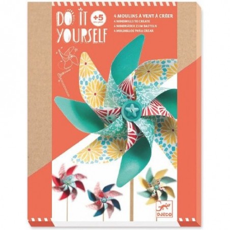 Moulins à vent Sweet - Do it Yourself - Djeco