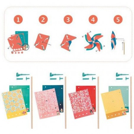 Moulins à vent Sweet - Do it Yourself - Djeco