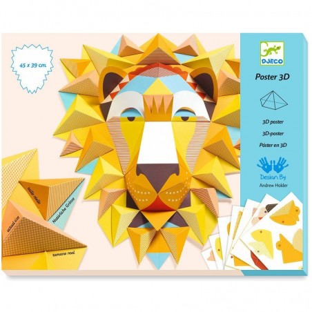 Poster 3D The King - pliage - Djeco