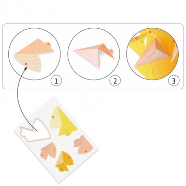 Poster 3D The King - pliage - Djeco