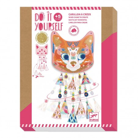 Coffret carillon à créer Chat Kitty - Do it Yourself - Djeco