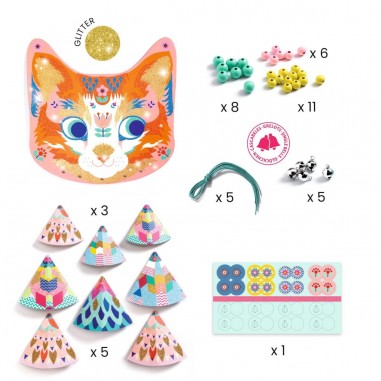 Coffret carillon à créer Chat Kitty - Do it Yourself - Djeco