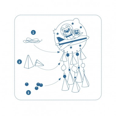 Do it Yourself Carillon à Créer Loisir Créatif - Djeco