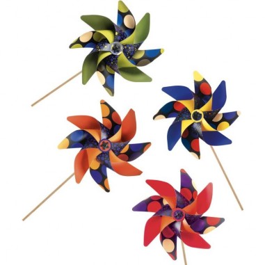 Coffret créatif Moulins à vent Diy - Spots - Djeco