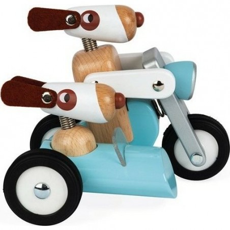 Jouet en bois "Spirit Sidecar Philip"