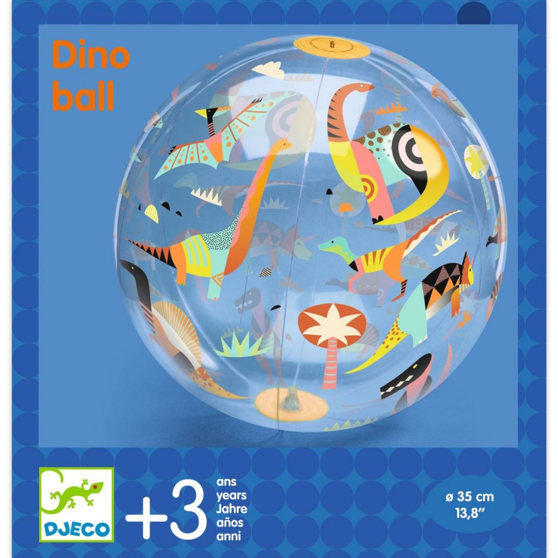 Ballon gonflable - DJECO - bleu, Jouet