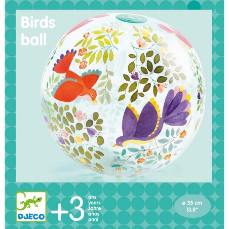 Ballon gonflable birds ball - jeu de plein air - Djeco