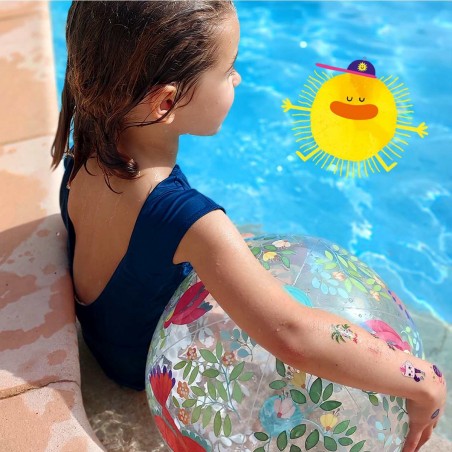 Ballon gonflable birds ball - jeu de plein air - Djeco