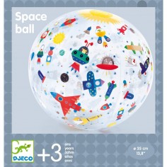 Ballon gonflable Space Ball 35 cm - Djeco