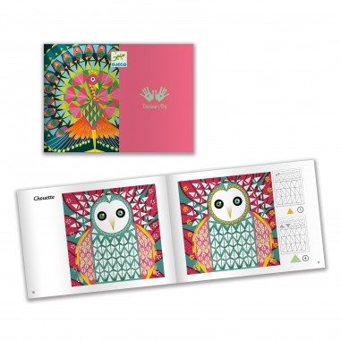 Coffret mosaïques Coco - Atelier Créatif Enfant - Djeco