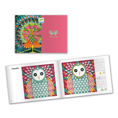Coffret mosaïques Coco - Atelier Créatif Enfant - Djeco