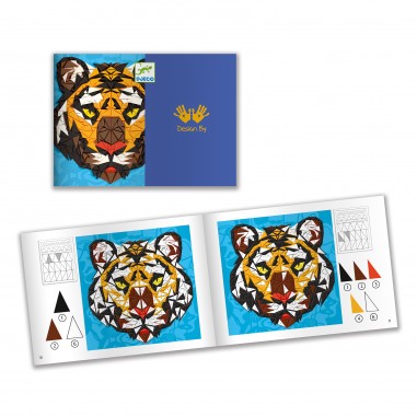 Coffret de loisirs créatifs mosaiques Khan - Djeco