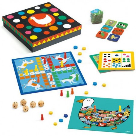 Classic box boîte de 12 jeux - Un jeu - Djeco
