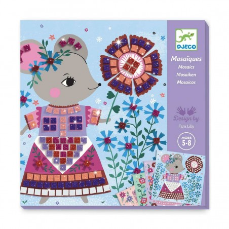 Coffret Mosaïques Lovely Pets - Djeco