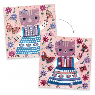 Coffret Mosaïques Lovely Pets - Djeco
