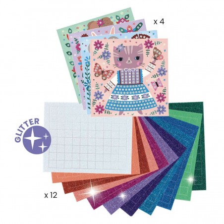 Coffret Mosaïques Lovely Pets - Djeco