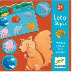 Jeu éducatif Loto des Animaux - Djeco