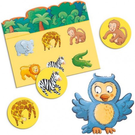 Loto des animaux 30 pièces - jeu éducatif enfant - Djeco