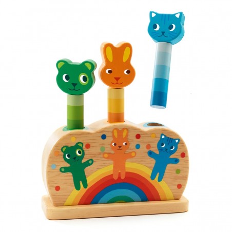 Pipop pidoo jouet d'éveil en bois enfant - Djeco