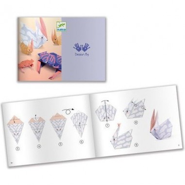 Origami facile family - activité enfant - Djeco