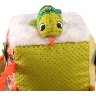 Cube d'activités Dans la jungle - Jouet d'éveil - Moulin Roty