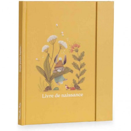Livre de naissance Trois Petits Lapins - Moulin Roty